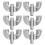 Claw Hooks for Bass Drum Drum Claw Hook Music Practice Performance Stable Hooks 6Pcs 3