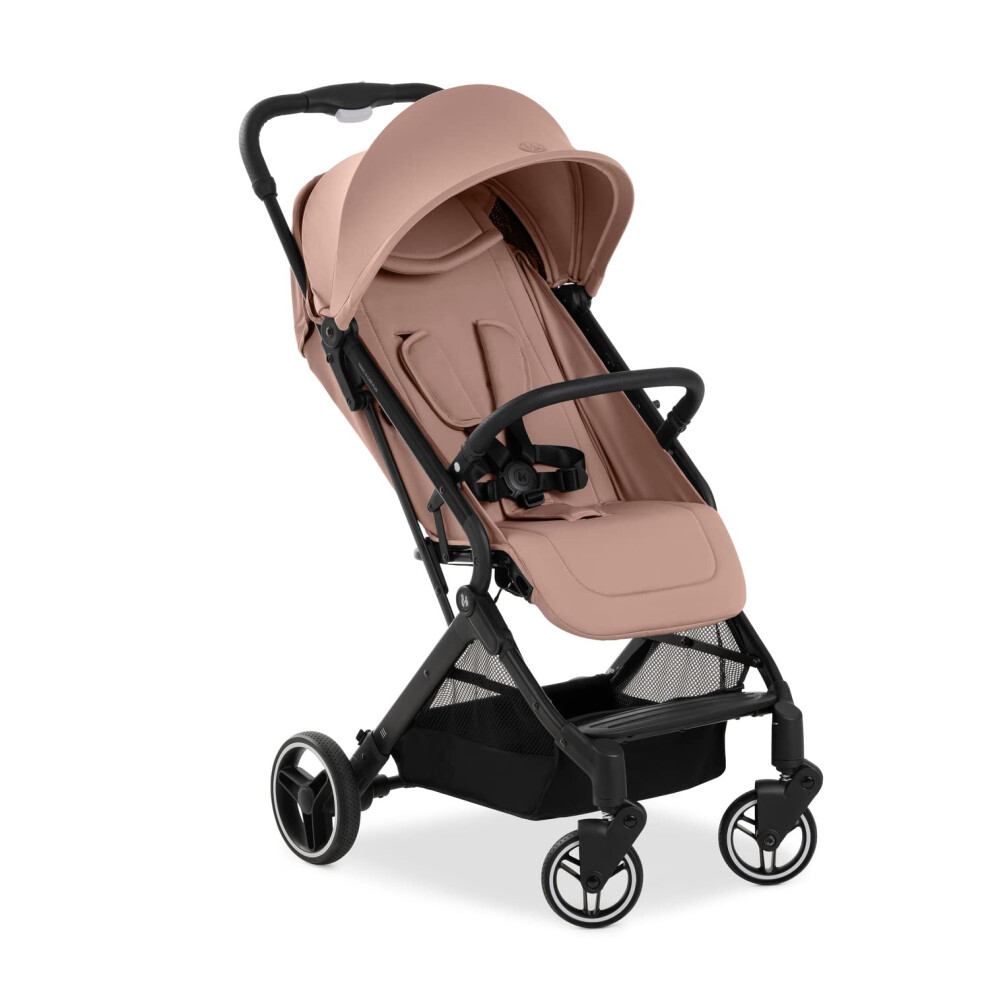 Hauck Travel N Care Plus, Hazelnut - Lightweight Travel Pushchair With Raincover