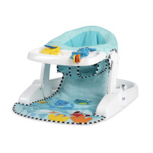 Baby Einstein Sea of Support 2-in-1 Sit-Up Floor Seat, with Removable Tray and T