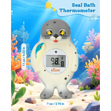 KISSONE Baby Bath Thermometer Digital for Water Temperature – Fast  Ac