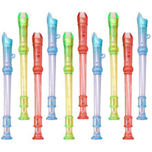 10pcs Durable Clarinet Practice Recorder for Beginner Music Education and Early Learning