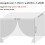Anmas Box Mosquito Net Bed Canopy for Double Bed  White Four Corner Po 1