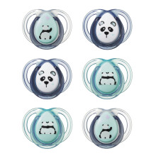 Tommee Tippee Anytime Soothers, Symmetrical Orthodontic Design, BPA-Free Silicon