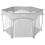Babyway Foldable Baby Playpen with Carry Bag in Grey 1