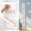 Cretosou Height Growth Chart Giraffe Height Chart with a hook Height R 1