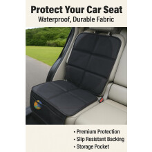 EKODE Car Seat Protector for Kids WaterResistant Fabric with Thickest