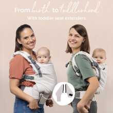 Boba X Baby Carrier - Adaptable, Micro-Adjustable Soft Structured Backpack for B