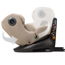 Cozy N Safe Comet iSize 360 Rotating Car Seat 40150cm ISOFix  Top Teth