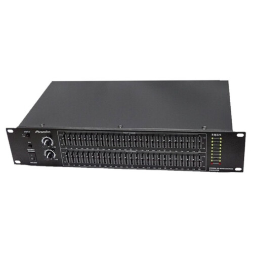EQ231 Dual 25-Band Stereo EQ Graphic Equalizer Hifi Bluetooth Equalizer 220V