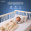 Rohi Microfibre 15cm Deep Quilted Cot Bed Mattress Protector 2 Pack 60 x 120cm – 2