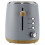 statesman Statesman 2 Slice Scandi Toaster, 900W Power, Grey/Blue 4