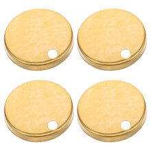 4pcs Toilet Seat Hinge Covers, Bolt Caps for Toilet Seats, Easy Installation, Decorative Screw Covers for Bathroom Aesthetic