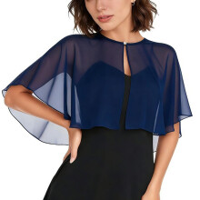 Atmungsaktive Chiffon-Strandwickel-Sonnenschutzschicht für-Blau