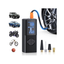 Portable Tire Inflator/Air Compressor 180Psi 20000Mah CHRONUS P008 Black