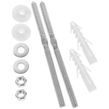 1 Set of Wash Basin Fixing Screws Bolts and Gasket