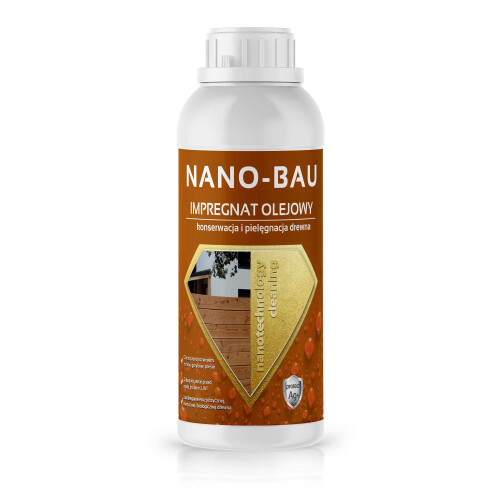 NANO-BAU Olieimprægnering til træ 1L