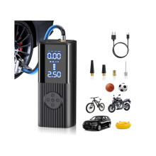 Tire Inflator Portable Ar Compressor 20000Mah 180Psi CHRONUS P008 Preto