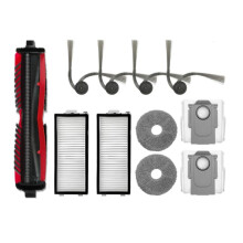 11PCS Main Side Brush Filters Mop Pads Dust Bags Replacement for Saros Z70/Saros Z70 Ultra Vacuum Cleaner Parts