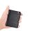 Ultra-Thin Men's Card Holder Wallet Briefcase Portable Anti-Demagnetization Document Card Holder Balck 8