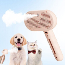 Safe Puppy Bürste, 3-in-1 Safepuppy Bürste, Dampfbürste – Schmerzfreie Express-Pflege, Anti-Haar-Katzenbürste
