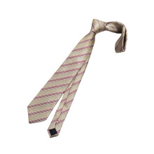 Elegante Unisex-Krawatte, klassische-5 Champagnerrot