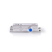 Divisor de satélite | 5-2400MHz | 10,5dB | Número de entradas: 1 | Número de salidas: 3 | Impedancia: 75 ohmios | Cinc | Plata