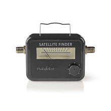 Medidor de intensidad de señal satelital | 950-2400MHz | Sensibilidad de entrada: 83 dB | Nivel de salida: 102 dBuV | Negro
