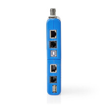 Instrumento de medición LAN | Cableado | 180 metros | Indicador LED | Bateria cargada