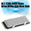 Anodized Aluminum M.2 2280 SSD Coolers Heatsink For-Silver 8