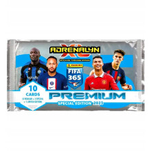 FIFA 365 2023 Adrenalyn PREMIUM POSE 10 KORT fodboldkort LIMITED