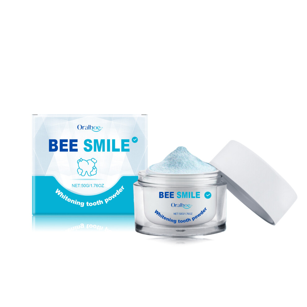 (50g) Mint Tooth Cleaning Powder Gentle Care for Oral Cleansing Fresh Breath Teeth Cleaning Oral Care Powder