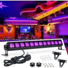 Tragbare Schwarzlichtlampe – LECOO – 36 W – 40 LEDs – USB-Anschluss – 120 Abstrahlwinkel