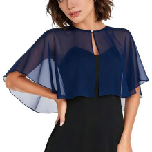 Multi-Function Summer Chiffon Sun Wrap Sun Shield For-Blue