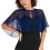 Multi-Function Summer Chiffon Sun Wrap Sun Shield For-Blue 1