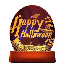 Halloween-Kürbis-Dekorationsornamente, bunte Nachtlichter mit Fernbedienung