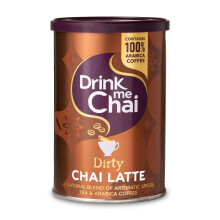 Drink Me Chai Dirty Chai Latte 200g | Just Add Water | Made with 100% Colombian