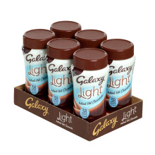 Galaxy Light Instant Hot Chocolate 210g (Pack of 6) 126 Servings - Instant Low C