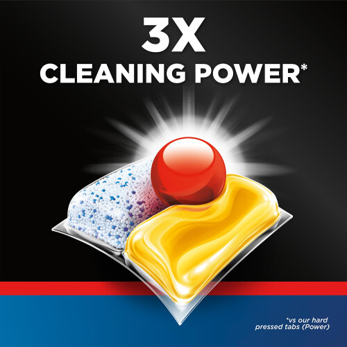 Finish Finish Dishwasher Tablet, Ultimate Infinity Shine, 48 Tabs, Lemon Sparkle, Clean 2