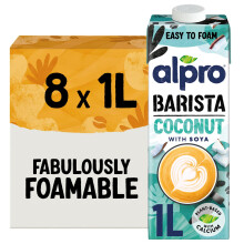 Alpro Barista Coconut Drink - Plant-Based Long Life Dairy Free & Lactose Free -