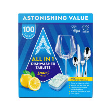 Astonish All In 1 Powerful Cleaning Dishwasher Tablets with Salt and Rinse Aid,