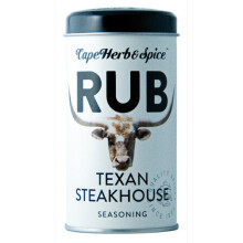 Cape Herb & Spice Texan Steakhouse Seasoning, 100 g Tin (1-Pack)