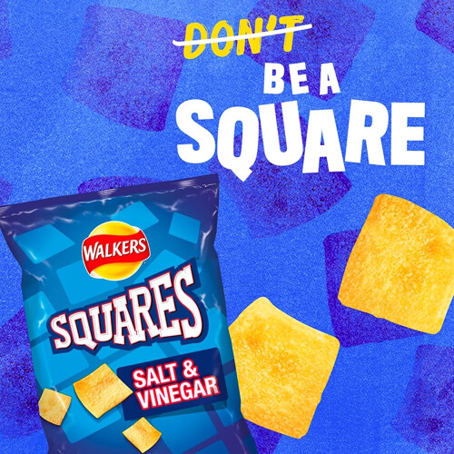 Walkers Walkers Squares Variety Multipack Snacks Crisps 6x22g 1