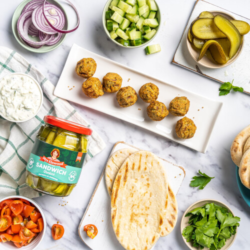 Mrs Elswood Sandwich Gherkins, 540g 2