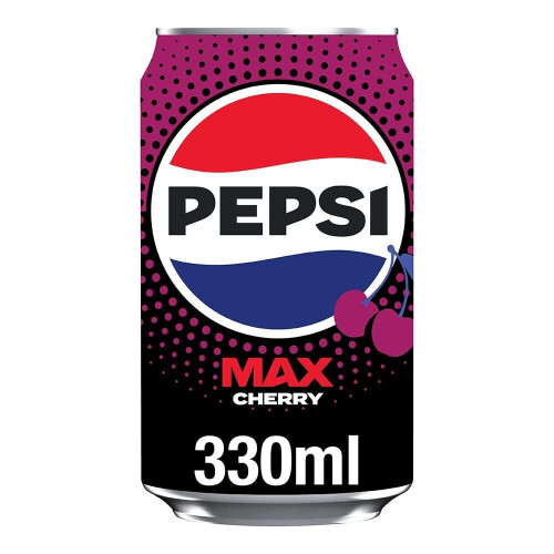 Pepsi Pepsi Max Cherry No Sugar Cola Cans 24 x 330ml 1