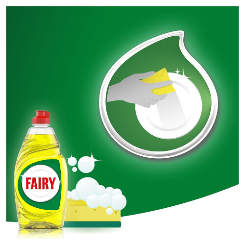 Fairy Fairy Liquid Lemon 433 ml (Pack of 10) 2