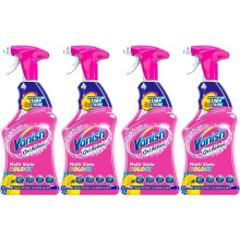 Vanish Oxi Action Pre Treat Spray | 500ml | Pack of 4 | 4 x 500ml | Colour Fabri