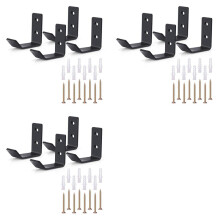 12 Pcs Jack Stands Wall Mount Organizer, Car Jack Stands Storge Rack/Hanger/Hook Wall Mount Heavy Duty Holder
