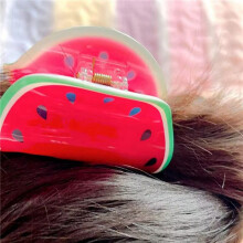6X Watermelon Fruit Shaped Hair Claw Clip Hair Jaw Barrettes Hairpins Ponytail Holder Decor Accessories for Women Girls