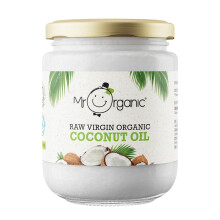 Mr Organic - Raw Virgin Coconut Oil 200ml - Vegan, Gluten-Free, Non-GMO, and Org