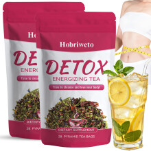 Detox Tea – 56 Days Herbal Tea Cleanse Tea with Green Tea, Oolong Tea, Dandelion